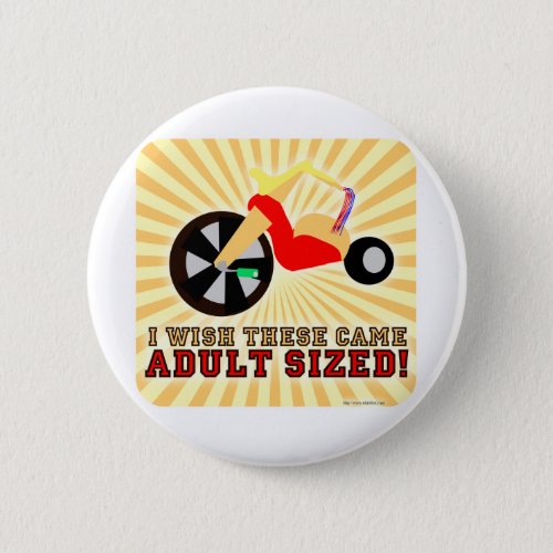 Adult Sized Pinback Button