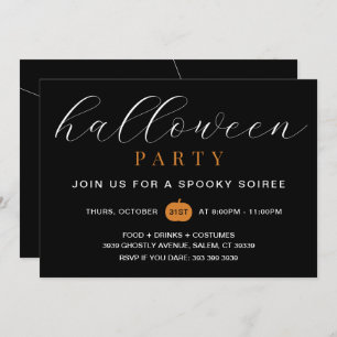 Adult Spooky Halloween Party Invitation