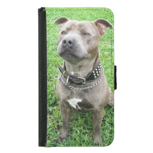 Adult Staffordshire Bull Terrier, Samsung Galaxy S5 Wallet Case