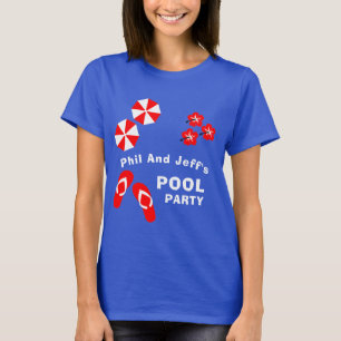 Adult Summer Pool Party  T-Shirt