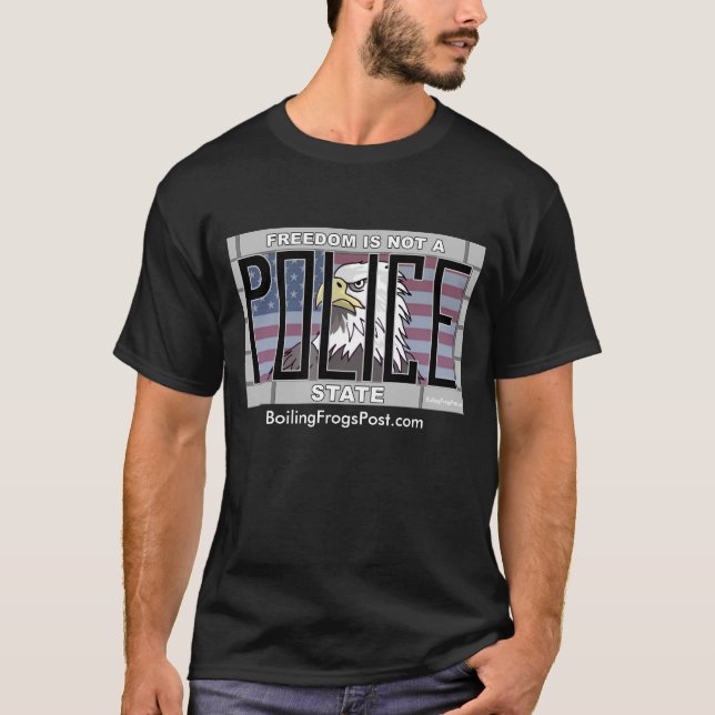 Adult T-shirt - Boiling Frogs Post "Freedom" shirt (Front)