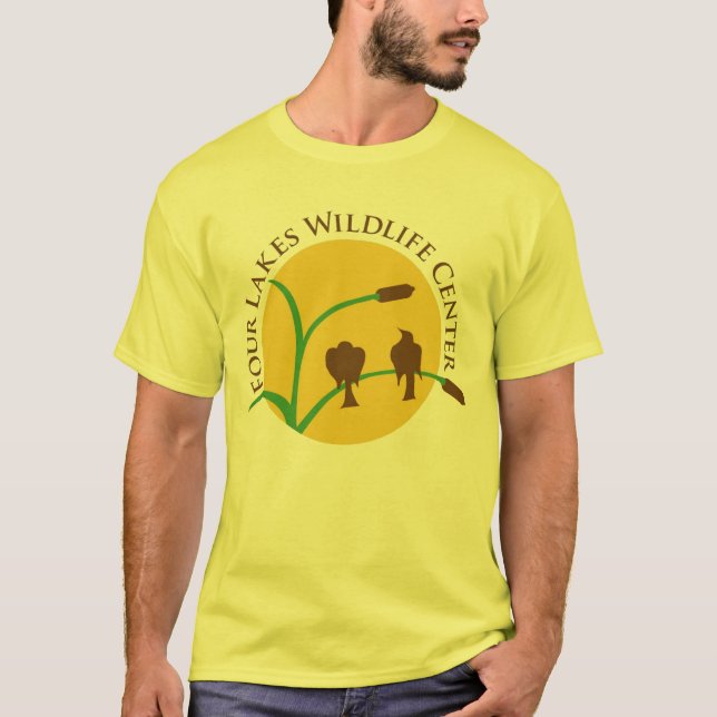Adult t-shirt - Yellow (Front)