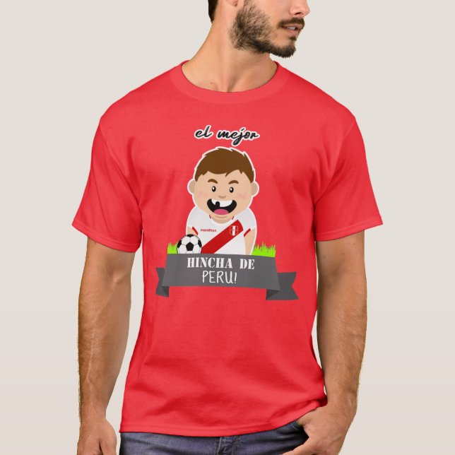 Adult T T-shirt Peru national team - Copa America  (Front)
