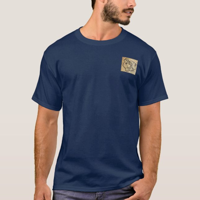 Adult Teddy Bear T-Shirtlogo T-Shirt (Front)