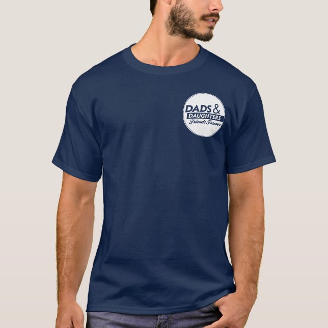 Adult Tee: Large Back Logo with Front Pocket Art T-Shirt (Front)