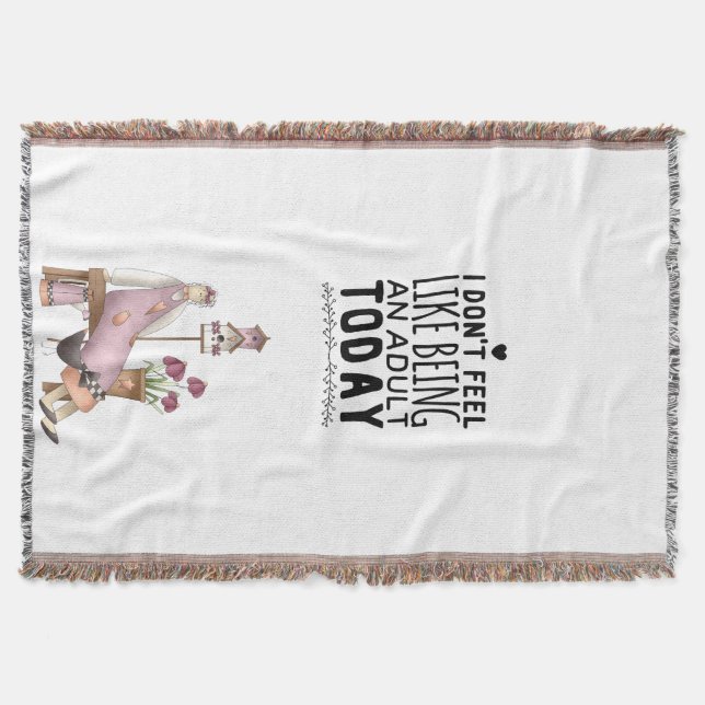 Adult- Throw Blanket (Front)