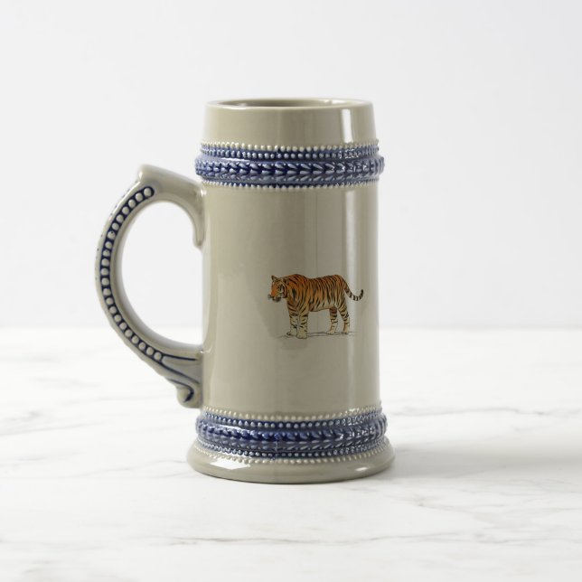 Adult Tiger Beer Stein (Left)