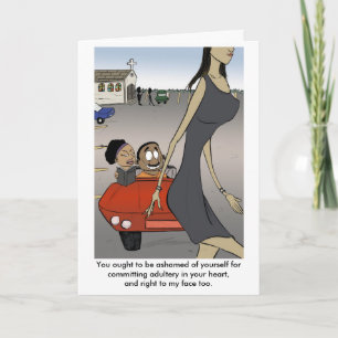 Adultery in Your Heart Card