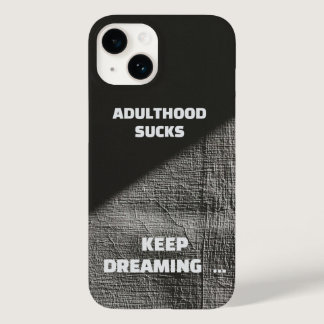 Adulthood sucks Case-Mate iPhone 14 case