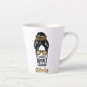 ADULTING LADY LATTE MUG