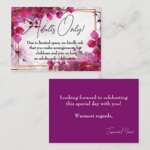 Adults-Only Enchantment: Watercolor Enclosure Card