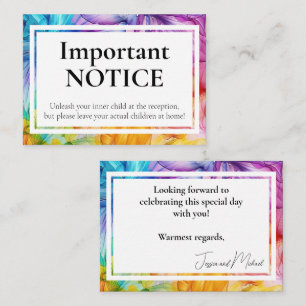 Adults ONLY Ethereal Bloom Enclosure Card