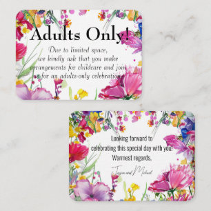 Adults only🌻💗🌹 Meadow Blooms Collection card