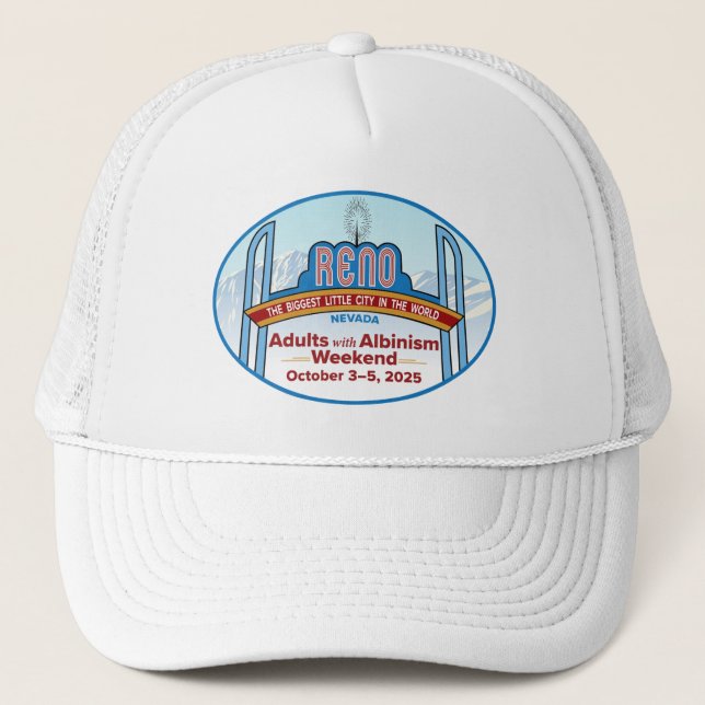 Adults with Albinism Reno 2025 Cap (Front)