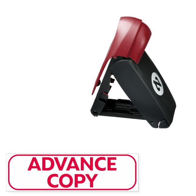 ADVANCE COPY Message Pocket Stamp (Open with Design)