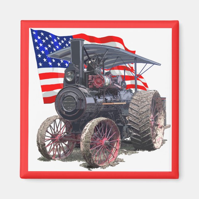 Advance Steam Traction Engine Magnet (Front)