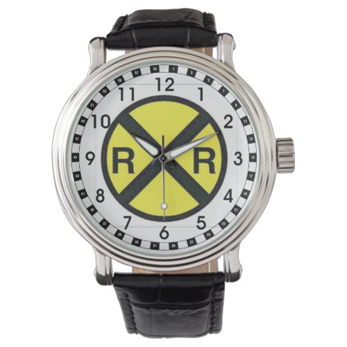 Advance Warning Sign_Railroad Crossings Watch