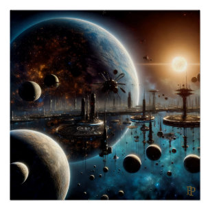 Advanced A.I. Civilization Poster