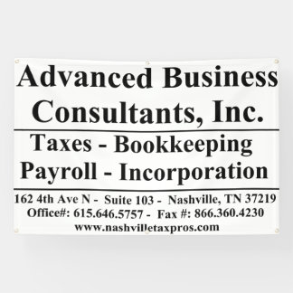 Advanced Business Banner