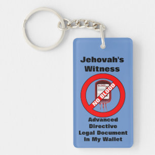 Advanced Directive Key Chain, No blood Keychain