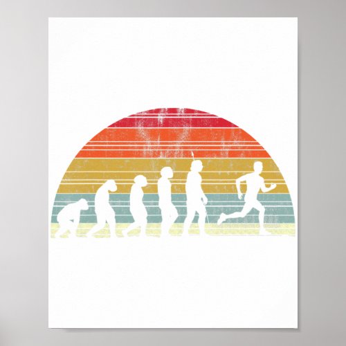Advanced Jogging  Runners Gift  Poster