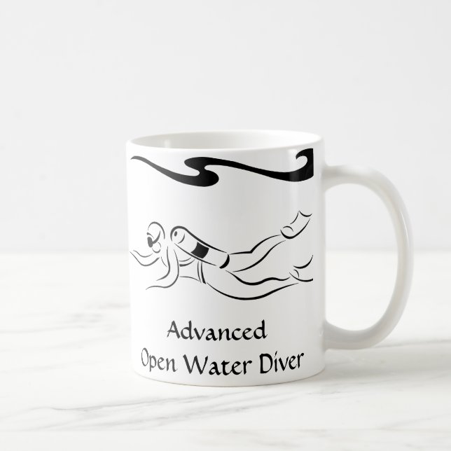 Advanced Open Water Diver's Mug (Right)