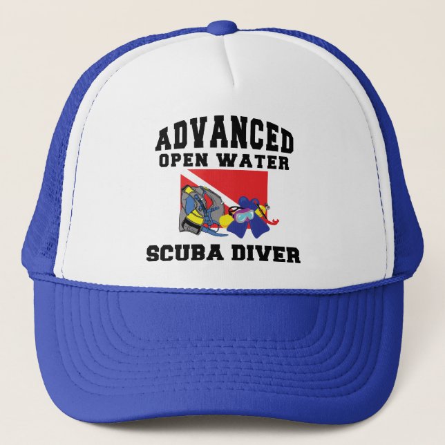 Advanced Open Water SCUBA Diver Trucker Hat (Front)