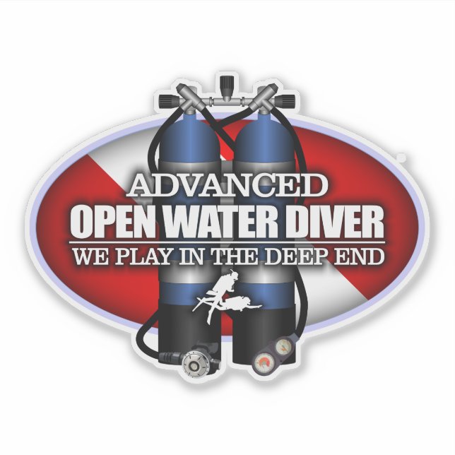 Advanced Open Water (ST) Sticker (Front)