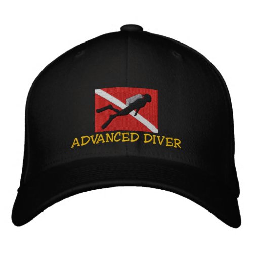 Advanced SCUBA Diver Embroidered Cap