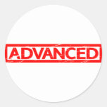 Advanced Stamp Classic Round Sticker