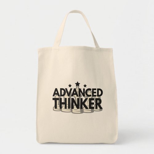 Advanced Thinker Funny Chess PLayer Gift Tote Bag