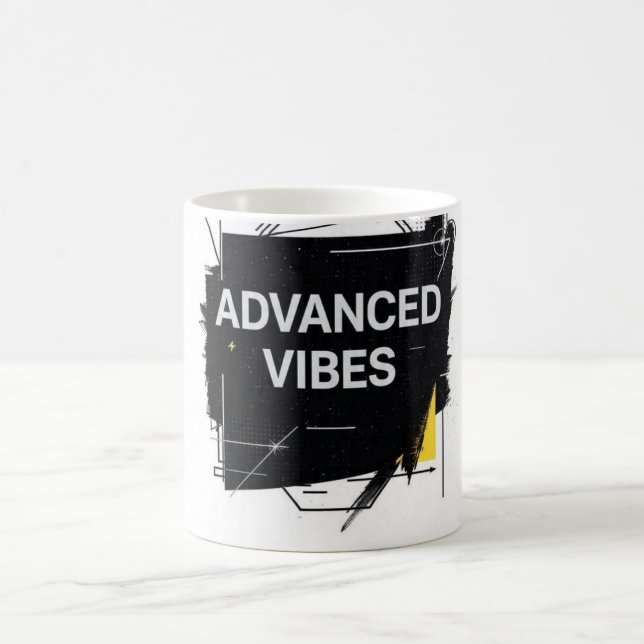 ADVANCED VIBES - Motivational Mug (Center)