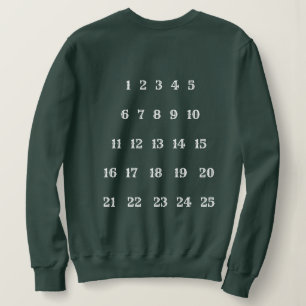 Advent Addict Christmas Holiday Sweatshirt