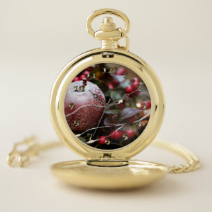 Advent and Christmas Decoration Pocket Watch
