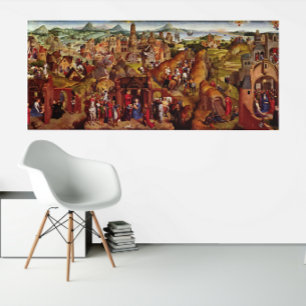 Advent and Triumph of Christ Hans Memling 1480 Poster