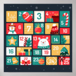 Advent Calendar Poster<br><div class="desc">Cute Advent Calendar</div>