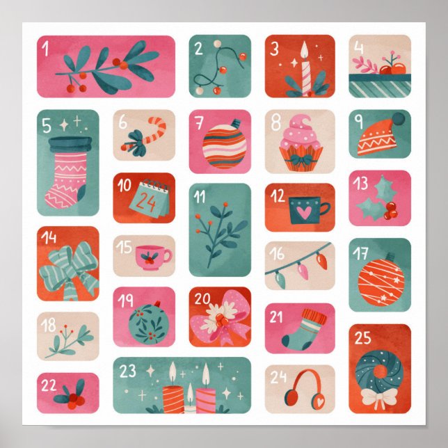 Advent Calendar Poster (Front)