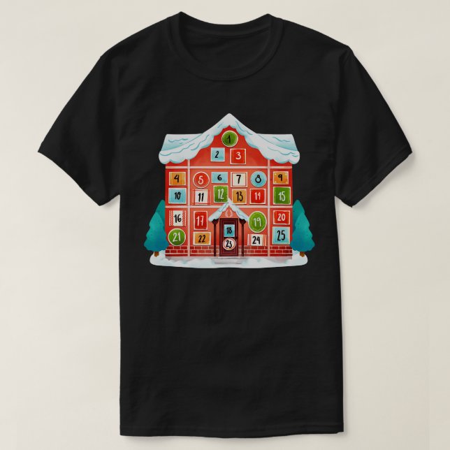 Advent Calendar T-Shirt (Design Front)
