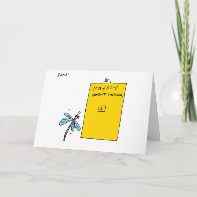 Advent calendar Xmas card (Front)