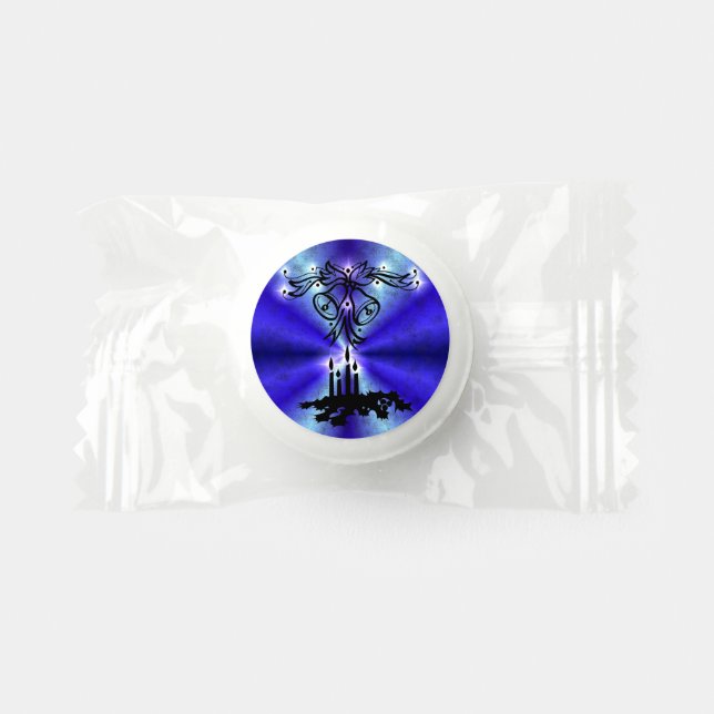 Advent, Christmas Magic on Blue Life Saver® Mints (Front)