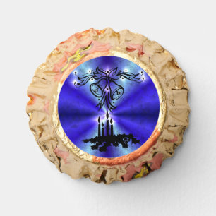 Advent, Christmas Magic on Blue Reese's Peanut Butter Cups