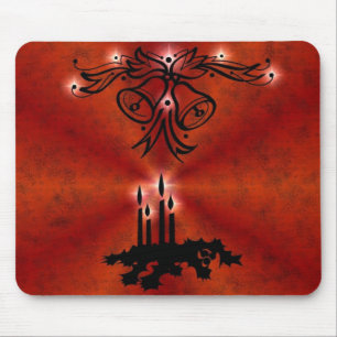 Advent, Christmas Magic on Red Mouse Pad