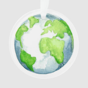 Advent Jesse Tree Globe Ornament