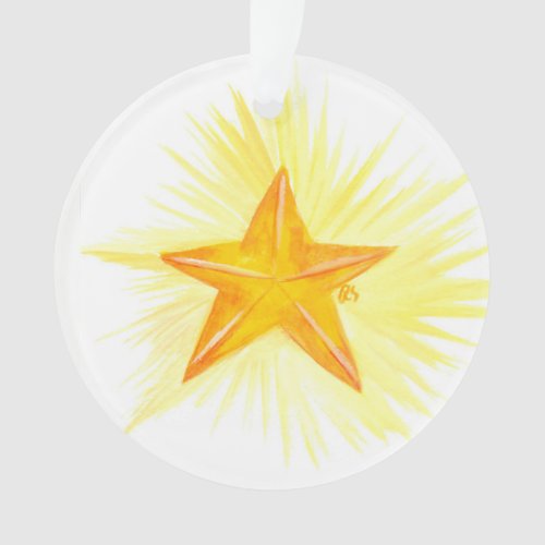 advent Jesse Tree Star Ornament