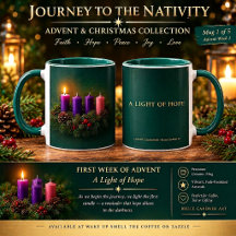Advent Wreath – First Week of Advent Coffee