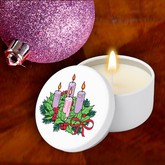 Advent Wreath Mini Candle Favors (Creator Uploaded)