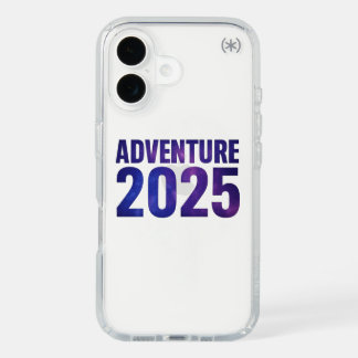 Adventure 2025 Galaxy Typography Design iPhone 16 Case