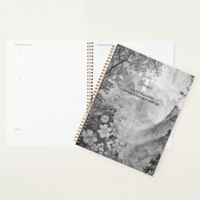 Adventure Agenda Organizer Scheduler Planner Notes (Display)