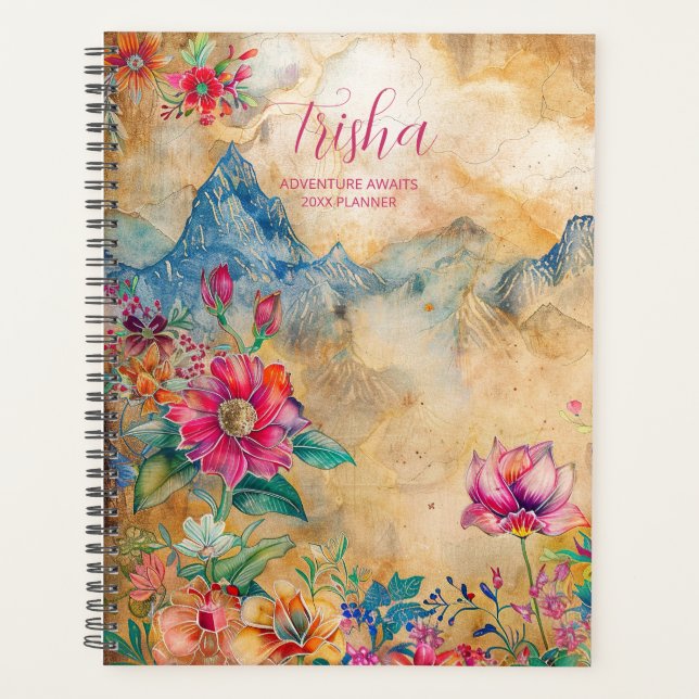 Adventure Agenda Organizer Scheduler Planner Notes (Front)