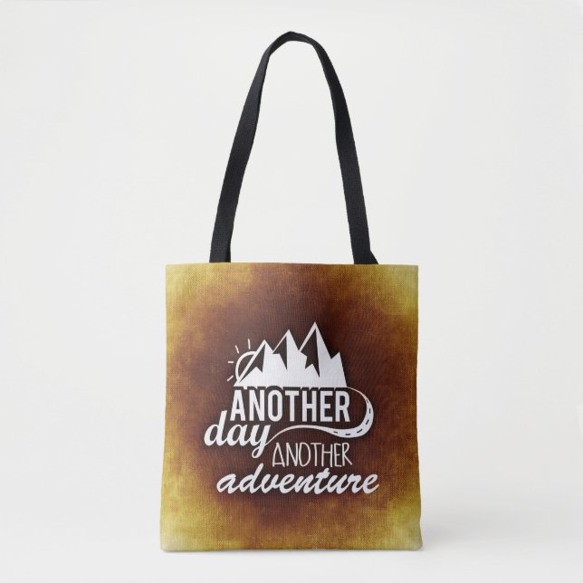 Adventure Ahead Tote Bag (Front)